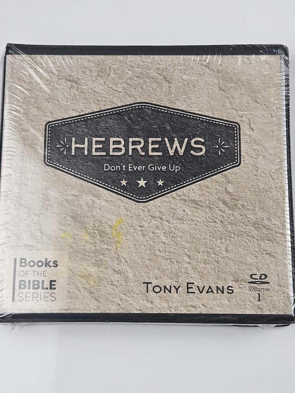 Tony Evans Hebrews Don't Ever Give Up CD 1 Books of the Bible Series New SEALED
